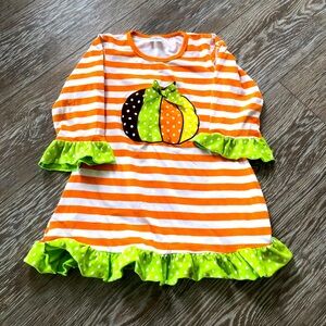Girl’s Pumpkin Dress